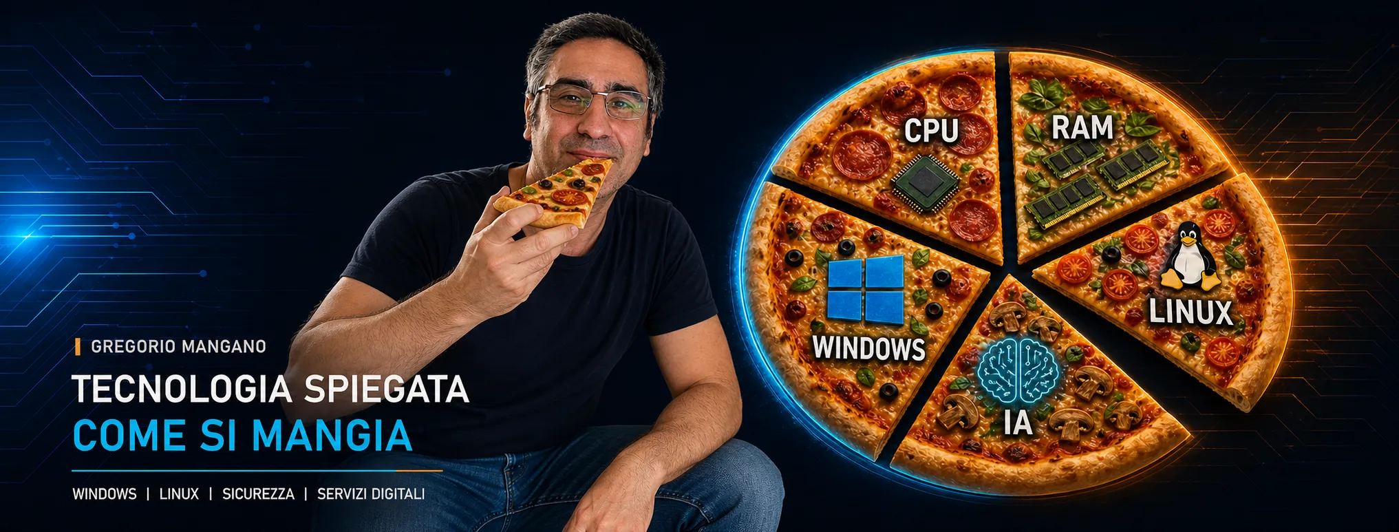Gregorio Mangano: tecnologia spiegata come si mangia